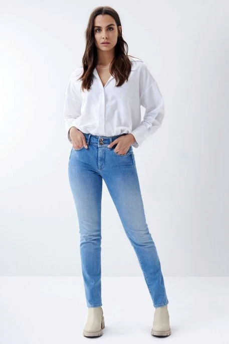 Jeans SALSA SECRET PUSH IN SLIM Blue 5 Jeans SALSA SECRET PUSH IN SLIM Blue – Image 3