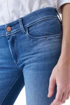 Jean SALSA WONDER PUSH UP SKINNY POCKET Blue -Femme Mode Vêtements Magasin salsa 126048 8503 4