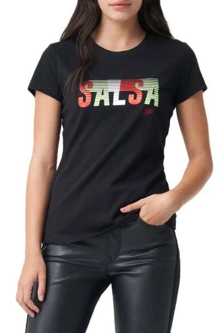 Tee Shirt SALSA SAMARA Black 4 Tee Shirt SALSA SAMARA Black – Image 2