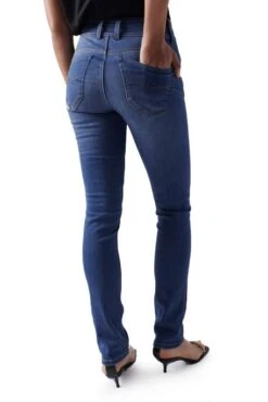 Jean SALSA SECRET PUSH IN SLIM Bleu -Femme Mode Vêtements Magasin salsa 126492 8504 4