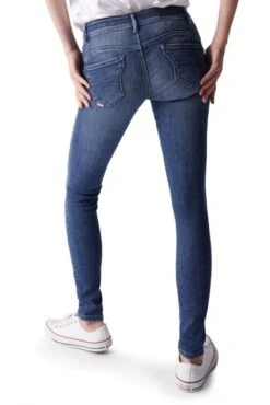 Jeans SALSA WONDER PUSH UP SKINNY Délavage Moyen -Femme Mode Vêtements Magasin salsa 126590 8503 3