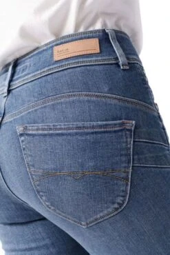 Jean SALSA SECRET SKINNY CROPPED Blue -Femme Mode Vêtements Magasin salsa 126592 8503 5