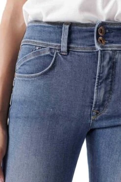 Jean SALSA SECRET SKINNY CROPPED Blue -Femme Mode Vêtements Magasin salsa 126592 8503 6