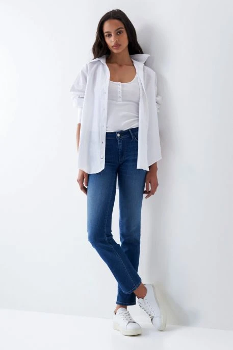 Jean SALSA WONDER PUSH UP SLIM Med Dark 6 Jean SALSA WONDER PUSH UP SLIM Med Dark – Image 4