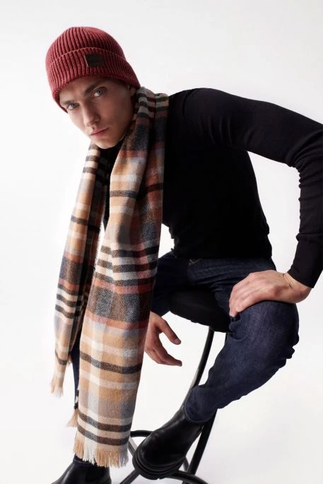 Pack Bonnet Echarpe SALSA Rouge 5 Pack Bonnet Echarpe SALSA Rouge – Image 3