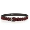 Ceinture SALSA TRESSEE Bordeaux 2 Ceinture SALSA TRESSEE Bordeaux -Femme Mode Vêtements Magasin salsa 15876 2
