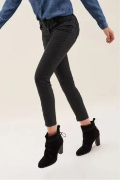 Jeans SALSA WONDER PUSH UP CROPPED Coating Black