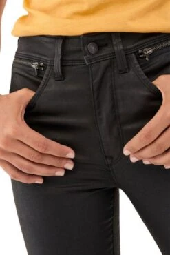 Jean SALSA FAITH PUSH IN CROPPED Enduits -Femme Mode Vêtements Magasin salsa 18073 4 1