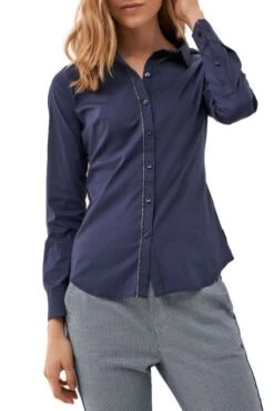 Chemisier SALSA LIGNE Bleu