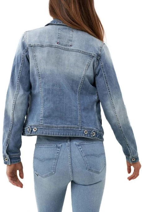 Blouson En Jean SALSA SLIM Bleu 4 Blouson En Jean SALSA SLIM Bleu – Image 2