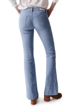Jean SALSA WONDER PUSH UP FLARE Blue 10 Jean SALSA WONDER PUSH UP FLARE Blue -Femme Mode Vêtements Magasin salsa 21004227 8502 3