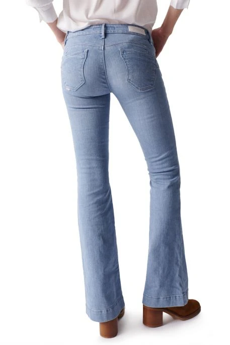 Jean SALSA WONDER PUSH UP FLARE Blue 6 Jean SALSA WONDER PUSH UP FLARE Blue – Image 4