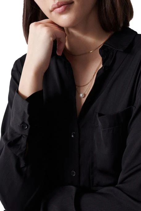 Chemisier SALSA UNI Black 6 Chemisier SALSA UNI Black – Image 4
