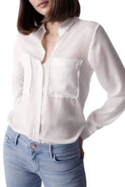 Chemisier SALSA UNI White -Femme Mode Vêtements Magasin salsa 21005565 010 2