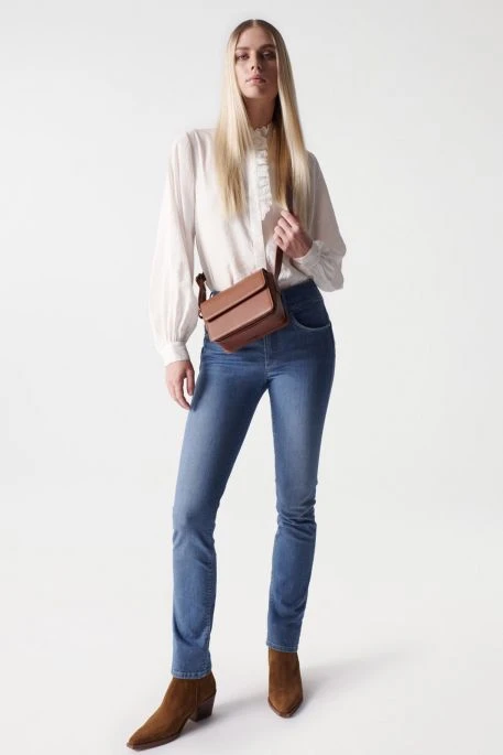 Jean SALSA SECRET PUSH IN SLIM Blue 4 Jean SALSA SECRET PUSH IN SLIM Blue – Image 2