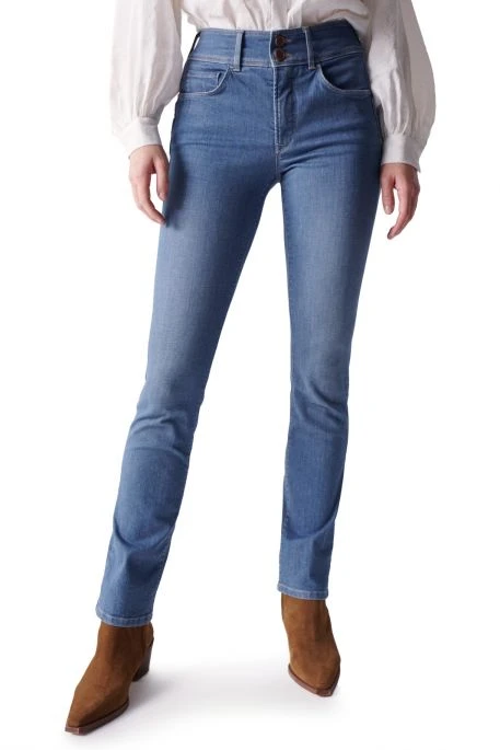 Jean SALSA SECRET PUSH IN SLIM Blue 7 Jean SALSA SECRET PUSH IN SLIM Blue – Image 5