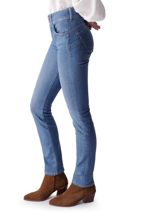Jean SALSA SECRET PUSH IN SLIM Blue 3 Jean SALSA SECRET PUSH IN SLIM Blue