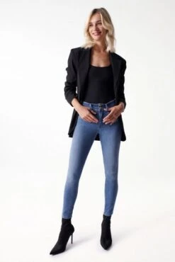 Jean SALSA SECRET PUSH IN CROPPED SKINNY Blue 10 Jean SALSA SECRET PUSH IN CROPPED SKINNY Blue -Femme Mode Vêtements Magasin salsa 21005680 8502 1