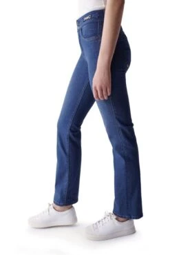 Jean SALSA SECRET PUSH IN STRAIGHT Blue -Femme Mode Vêtements Magasin salsa 21006521 853 4