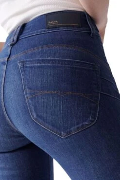Jean SALSA SECRET PUSH IN STRAIGHT Blue -Femme Mode Vêtements Magasin salsa 21006521 853 5