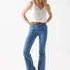 Jean SALSA FAITH PUSH IN FLARE Bleu 2 Jean SALSA FAITH PUSH IN FLARE Bleu -Femme Mode Vêtements Magasin salsa 21006844 851 1