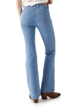 Jean SALSA FAITH PUSH IN FLARE Bleu -Femme Mode Vêtements Magasin salsa 21006844 851 3
