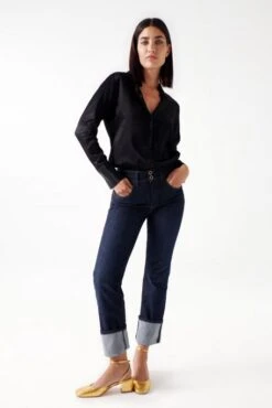 Jean SALSA SECRET PUSH IN STRAIGHT Rinse