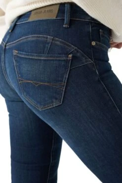 Jean SALSA WONDER PUSH UP2 SLIM Bleu -Femme Mode Vêtements Magasin salsa 21007033 856 4