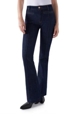 Jean SALSA DESTINY PUSH UP FLARE Blue