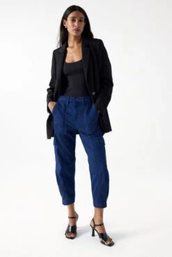 Pantalon SALSA CARGO DENIM Dark Wash