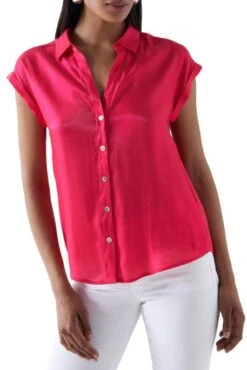 Chemisier SALSA Rose Foncé -Femme Mode Vêtements Magasin salsa 26795 1