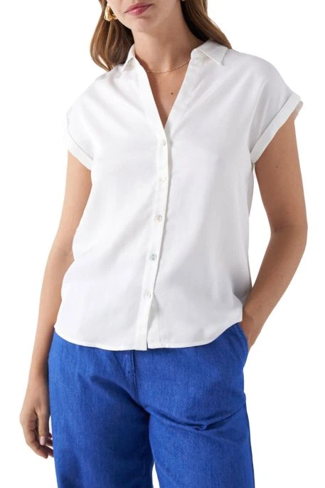 Chemisier SALSA Blanc 4 Chemisier SALSA Blanc – Image 2