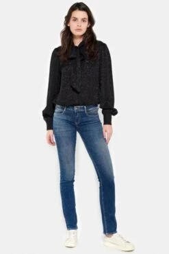 LE TEMPS DES CERISES Jeans TEMPS DES CERISES ANZIO PULP REGULAR Blue -Femme Mode Vêtements Magasin tdc 21574 5