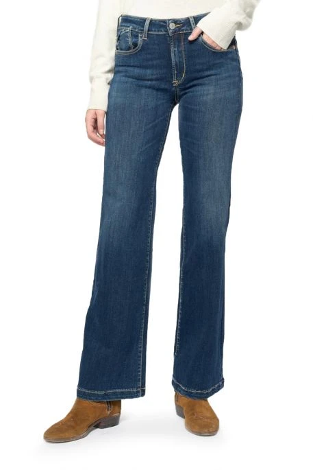 Jean LE TEMPS DES CERISES FLARE PULP TAILLE HAUTE Blue 4 Jean LE TEMPS DES CERISES FLARE PULP TAILLE HAUTE Blue – Image 2