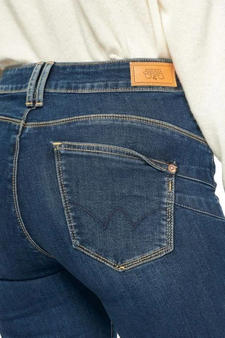 Jean LE TEMPS DES CERISES FLARE PULP TAILLE HAUTE Blue 6 Jean LE TEMPS DES CERISES FLARE PULP TAILLE HAUTE Blue – Image 4