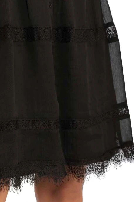 Robe LE TEMPS DES CERISES INAYA Black 3 Robe LE TEMPS DES CERISES INAYA Black