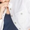 Blouson En Jean LE TEMPS DES CERISES LILLY White 2 Blouson En Jean LE TEMPS DES CERISES LILLY White -Femme Mode Vêtements Magasin tdc 22743 3