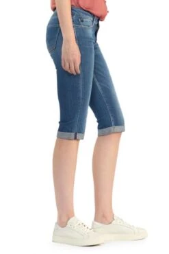 LE TEMPS DES CERISES Corsaire TEMPS DES CERISES MERMOZ Blue -Femme Mode Vêtements Magasin tdc 23179 3