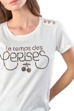 LE TEMPS DES CERISES Tee Shirt TEMPS DES CERISES CAROLE Ice Cream
