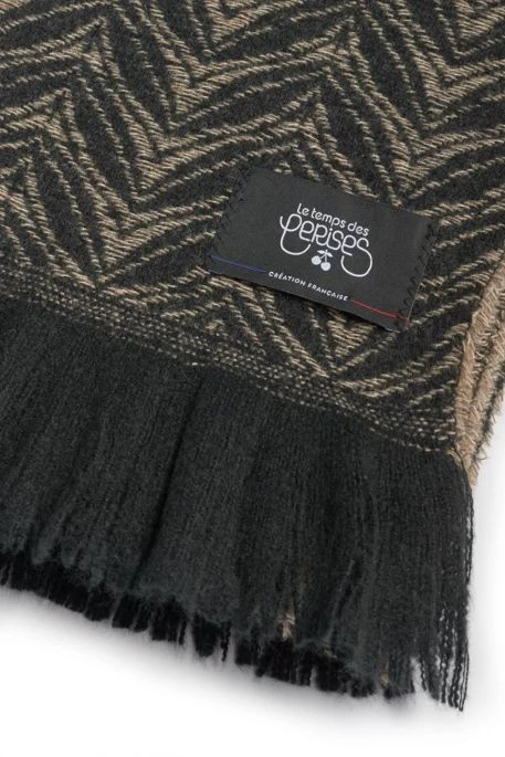 Echarpe LE TEMPS DES CERISES PESARO Black 3 Echarpe LE TEMPS DES CERISES PESARO Black