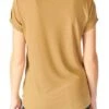 Tee Shirt LE TEMPS DES CERISES BASITRAME Caramel -Femme Mode Vêtements Magasin tdc fbasitrame 8031 2