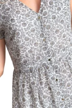 Robe LE TEMPS DES CERISES CHARDON Black/White -Femme Mode Vêtements Magasin tdc fchardon00000mc 0432 black 4