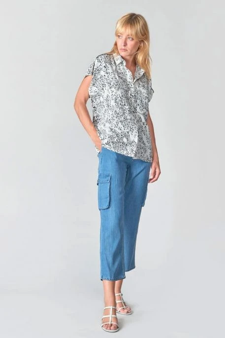 Chemise LE TEMPS DES CERISES Dahlia Black 4 Chemise LE TEMPS DES CERISES Dahlia Black – Image 2