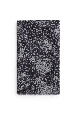 LE TEMPS DES CERISES Foulard TEMPS DES CERISES JADIDA Black