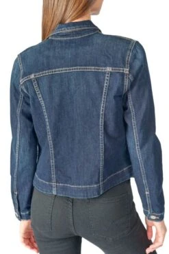 Blouson En Jean LE TEMPS DES CERISES LILLY Blue 9 Blouson En Jean LE TEMPS DES CERISES LILLY Blue -Femme Mode Vêtements Magasin tdc flilly 3001 blue 3