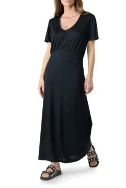 Robe Longue LE TEMPS DES CERISES ORIENT Black