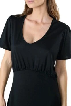 Robe Longue LE TEMPS DES CERISES ORIENT Black -Femme Mode Vêtements Magasin tdc forient000000mc 0001 black 4