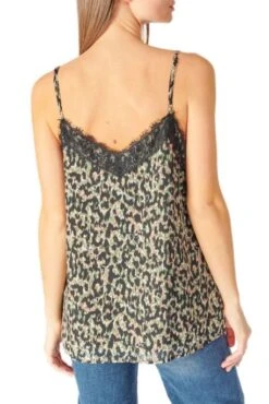 Débardeur LE TEMPS DES CERISES SCOTT Green Leo -Femme Mode Vêtements Magasin tdc fscott 9444 gree3