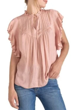 Top LE TEMPS DES CERISES THERON Coral -Femme Mode Vêtements Magasin tdc ftheron 5225 1