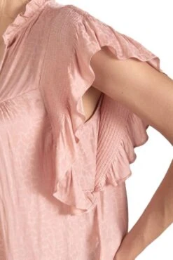 Top LE TEMPS DES CERISES THERON Coral -Femme Mode Vêtements Magasin tdc ftheron 5225 3